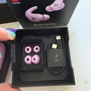 Beats Fit Pro True Wireless Noise Cancelling In-Ear Earbuds - Purple